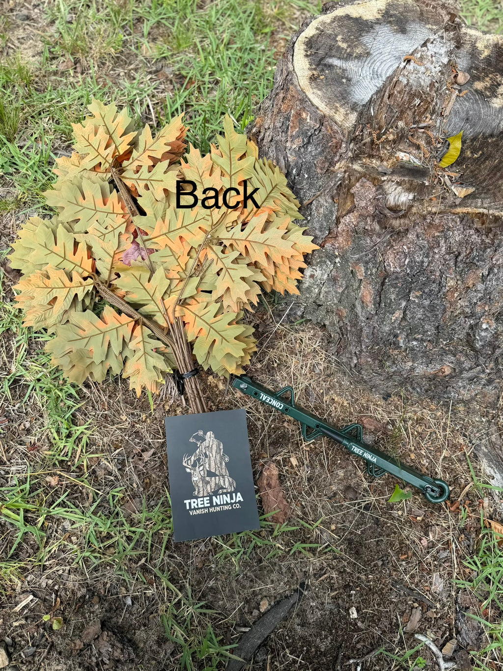 1 Tree Ninja W/ Set Of (12)Red/Brown Oak Branches(**WILL SHIP OUT BY 8/28**)