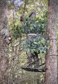 1 Tree Ninja W/ Set Of (12) Green Oak Branches