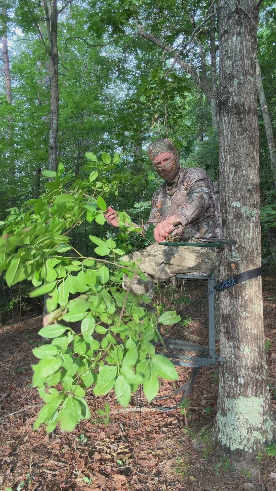 1 Tree Ninja- Natural Branch-Hunting Blind-(Faux Branches Not Included)